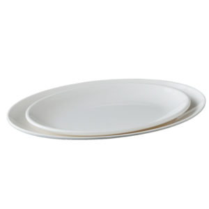 15-3210-12 Factory manufacturing best plastic tableware melamine dinnerware set oval serving plate