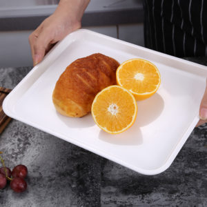 6016-Factory wholesale restaurant kitchen dinnerware FDA & NSF approval plastic melamine tray