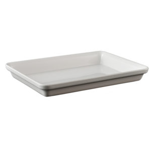 6215 LFGB certificates restaurant rectangular plate with handle 15 inch melamine serving tray