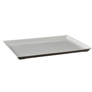 B-16-Factory hotel and restaurant kitchen dinnerware FDA & NSF approval 100% melamine tray for coffee serving