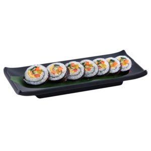 MS200-Factory wholesale hoppot dinnerware grill restaurant sushi dish serving melamine plate