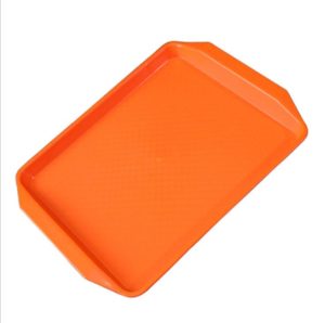 805-P Factory wholesale hard plastic restaurant dinnerware PP and ABS tray