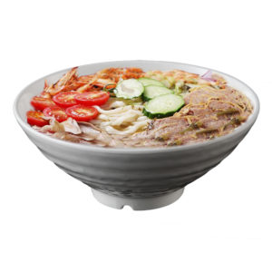 SS5008 Restaurant and home tableware hard plastic serving ware 100% melamine ramen noodle bowl