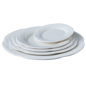 S2109-Factory Wholesale Restaurant Round Melamine Plate Dish